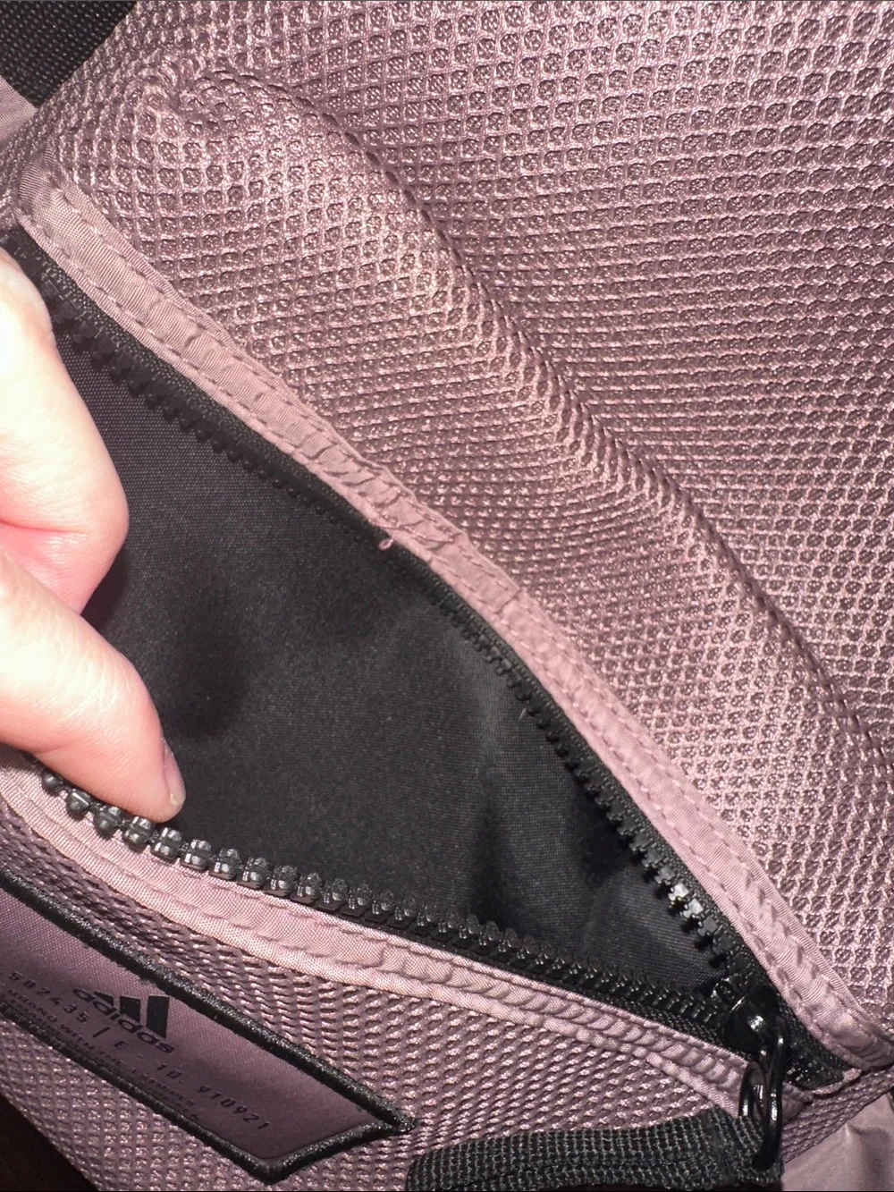 Adidas Purple/Black VFA BACKPACK - Picture 3 of 9
